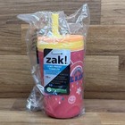 Zak  Everyday Smiles Leak Proof Bpa Free Antimicrobial 12 Oz Stainless Steel Cup