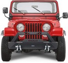 Bumpers Combo Kit - Front Bumper And Rear Bumper W winch Plate Compatible