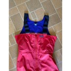Patagonia Snow Bibs Mens Medium Red Blue Ski Snowboard Pants H2no Overalls