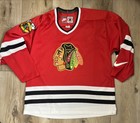 Vintage 90   s Nike Team Sports Nhl Chicago Blackhawks Men   s Hockey Jersey Size L