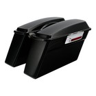 Vivid Black Hard Saddlebags Bags Fit For Harley Road Glide Road King 1994-2013
