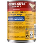 Pedigree Beef Flavor Choice Cuts In Gravy Wet Dog Food - 13 2oz
