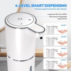 2-pack Auto Foaming Soap Dispenser  Touchless Wall Mount  12 8oz Usb-c