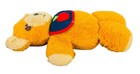 Fisher Price Freddy Teddy 11  Bear  418 Vtg 1975 Plush Stuffed Squeaks Apple Bib