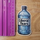 Bottle Of Liberal Tears Vinyl Sticker - Political Car truck tumbler laptop
