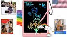 Lcd Writing Tablet 10 Inch For Kids Anti Fall Drawing Board Portable For Travel