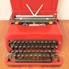 Olivetti Valentine 1968 Vintage Red Typewriter Design Moma New York