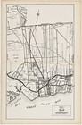 1929  Long Island  Oakdale - Islip- Sayville  Map Original Suffolk Cnty  22x13 
