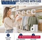 Sukh 30 Baby Closet Dividers Durable - Home Closet Organizer   Storage