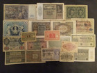 Old German 1908-1923 Paper Money Lot 100000000 To 1 Mark Empire  Weimar Republic
