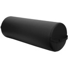  Jumbo Full Round Bolster Pillow  Black  Oil And Stain-resistant  For Massage 