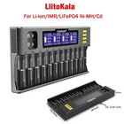 Liitokala Lii-s12 12-slot Battery Charger For Li-ion imr lifepo4 ni-mh cd Acus