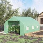 12  X 10  X 7  Greenhouse Large Walk-in Hot Green House Plant Gardening Green