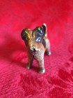 3  Vintage Antique Miniature Cast Iron Woody The Terrier Dog 