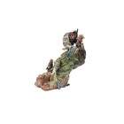 Chinese Porcelain Qing Style Dressing Blossom Tree Lady Figure Ws4047