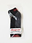 New 3 Pairs Men s Black Snap On Tools Ankle Socks Xl   Free Shipping Made Usa