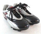 Diadora Talento Soccer Shoes Cleats Mens 39 Silver Black Dst