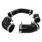 Silicone Hose Kit stainless Clamps Fits 2002-2004 03 Gm 6 6l Lb7 Duramax Diesel 