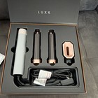 Luxx Air Pro Hair Styler Set Handle W  Curling Barrels   Oval Brush