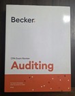 Becker Cpa Exam Preparation Auditing Textbook And Final Review V4 3 12 31 2022