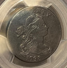 1798  Draped Bust Large Cent    Nice  Pcgs Vf-25   Scarce Date   Grade