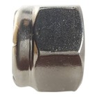 1 4 - 20 Stainless Steel Nylon Insert Hex Lock Nuts Nyloc  500 Pcs