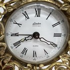 Linden German Black Forrest Wind Alarm Clock For Repair Or Display-not Working
