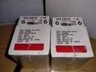 New Two Bee 6 Deck Pre-shuffled Casino Gambling Poker Red Playing Cards 12 Decks
