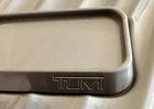 Tumi For Delta Grey Logo Hard Shell Amenity Zippered Travel Case Only