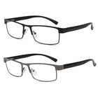 Men s Business Reading Glasses Titanium Alloy Frame Retro Aspheric Lens Readers