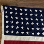Vintage Annin Defiance American Flag 48 Stars 3   x5    Cotton Bunting Two Ply