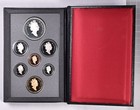 1991 Canada Double Dollar 7 Coin Proof Set With Case   Coa 