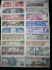 Mexico Set 18 Banknotes Lot 70 s 80 s 1 5 10 20 50 100 500 1000 5k 10k Free Ship