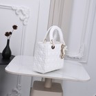 Diamond Quilted Lambskin Handbag Removable Strap Ladies Evening Shoulder Bag
