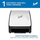 Scott 47259 Electronic Slimroll Towel Dispenser  White  For Scott Orange Core