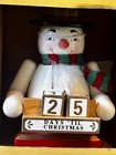 Garden Ridge Exclusive Countdown To Christmas 6 5    Wooden Nutcracker 2004