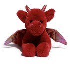 Red Plush Dragon Enchanted Adopt Pet 18  Fao Schwarz Valentines Day New With Tag