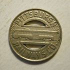 Lot Of 10 Pittsburgh Railways Company  pennsylvania  Transit Tokens - Pa765ab