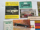 Huge Lot Of 1964 Corvair Ephemera Owner s Manual Brochures Photos Patches   More