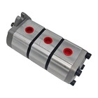 3-section Hydraulic Pump For Agt Skid Steer Loaders Gear Pump Pgp510888g3lp