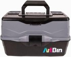 Artbin 3-tray Art Supply Box Versatile Organizer For Brushes Paints Stamps New