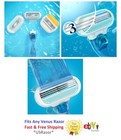 16 Gillette Venus Razor Blades Refill Cartridge Fit Embrace Divine Shaver Handle