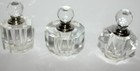 1 X 3  Collectible  8 Vintage Designs Available  Glass Perfume Bottle  Reusable