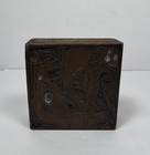 Vintage Printing Letterpress Printers Block Copper