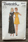 New Vintage 1970   s Misses Butterick Sewing Pattern  6544 Dress Sz 14 Uncut