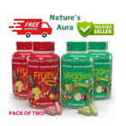 2 Pack  180 Fruits And 180 Veggies Whole Food Supplement  With Superfood  