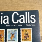 Rhodesia Calls Sept-oct 1974 Third Definitive Issue Of Postal Stamps