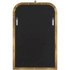 Uttermost 08185 Cassidy 33 X 21 Inch Plated Brass Mirror