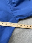 Vintage 80s Disneyland Varsity Jacket Mens Blue White Striped Disney Castle