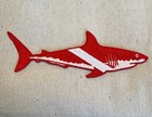Scuba Shark Patch Diving Iron-on Embroidered Diver Down Emblem Gift Great White